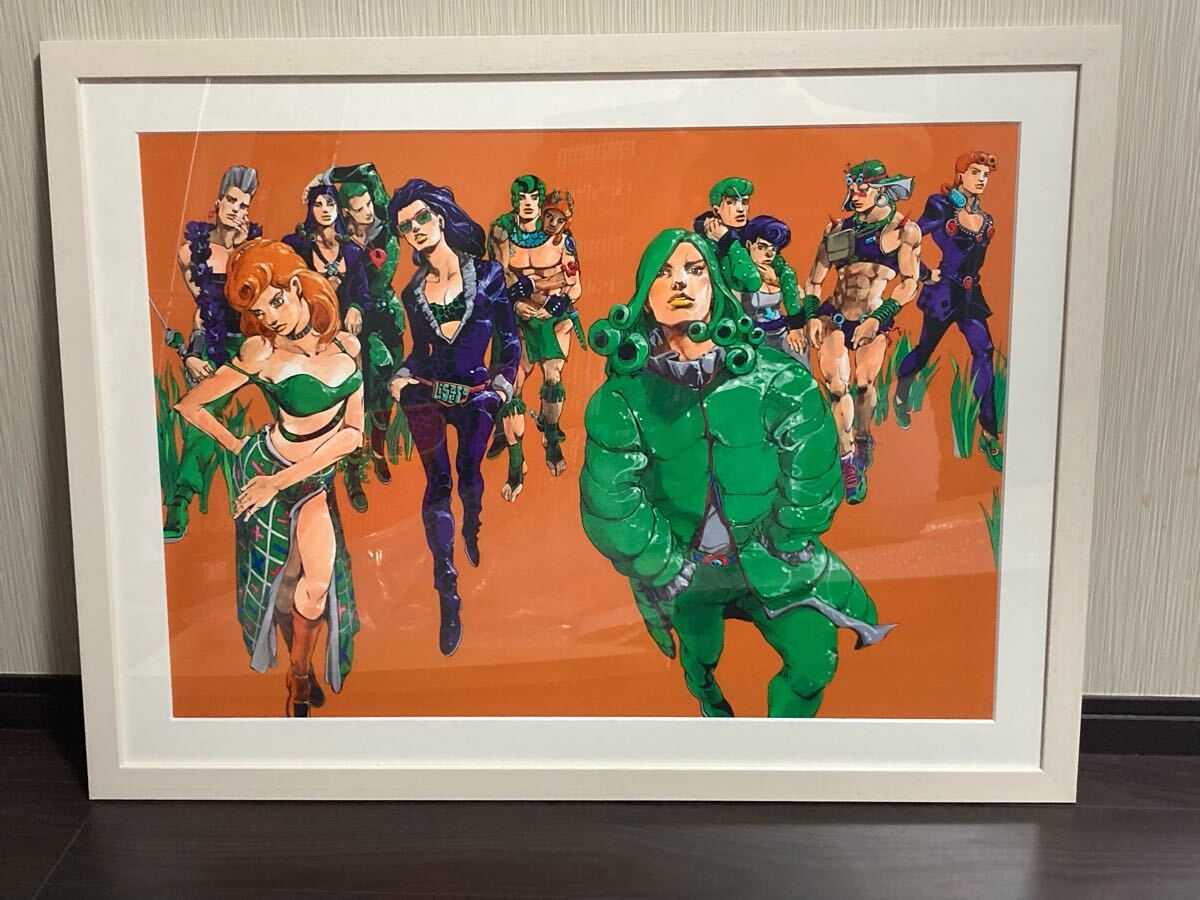 美品】ジョジョ展 高級複製原画 キービジュアル 長崎・金沢2点セット