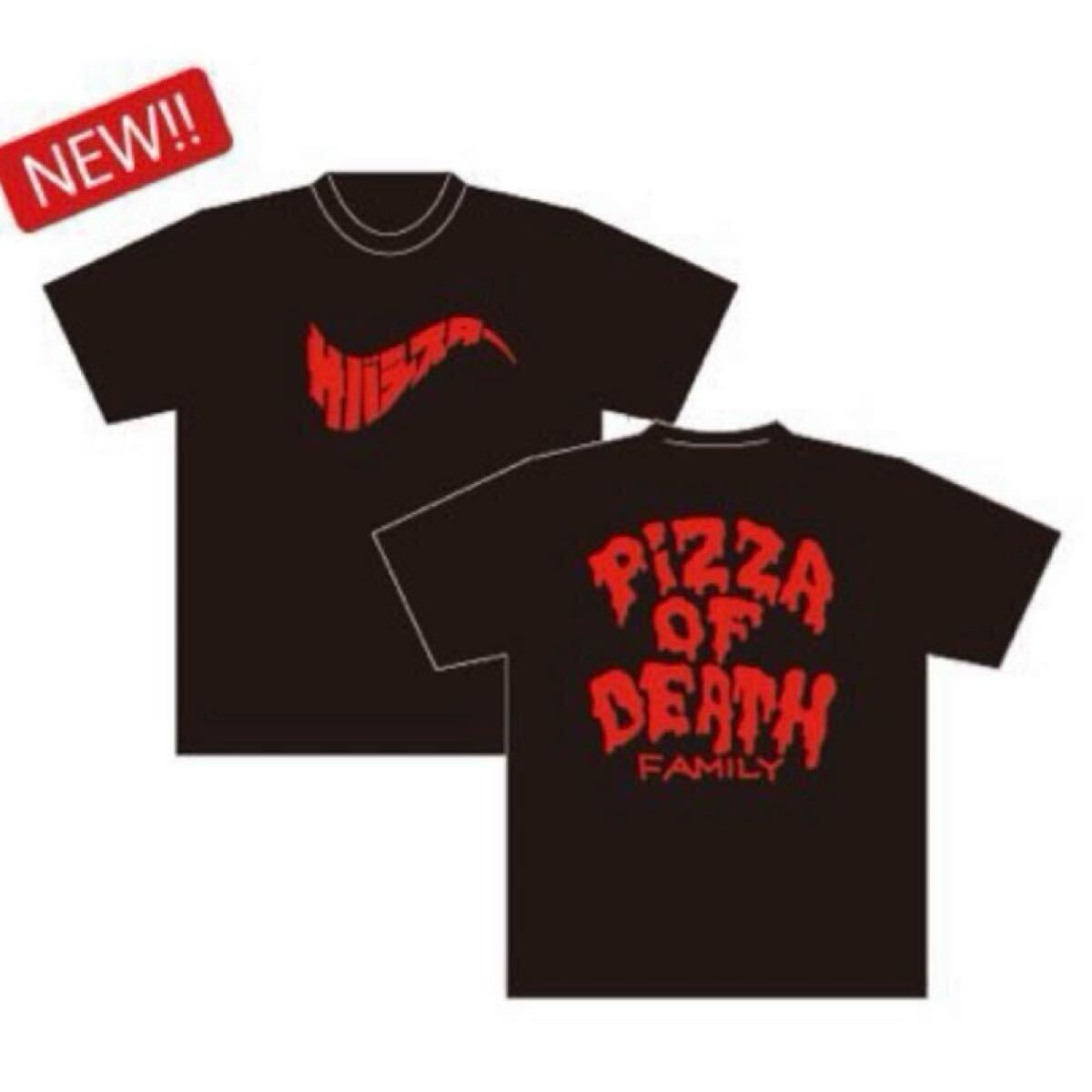 KUZIRA ロゴTシャツ XL PIZZA OF DEATH kuzira クジラ Tシャツ PIZZA