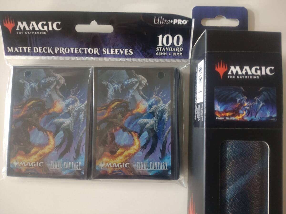 新品未開封】MTG FF プレイマット イフリートvsバハムート マジック:ザ