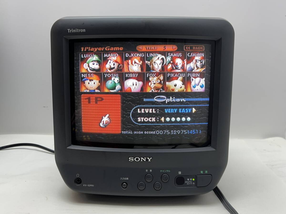 良品 SONY TRINITRON COLOR TV KV-10PR1 ソニー トリニトロン