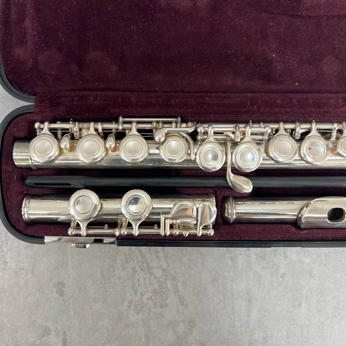 YAMAHA ヤマハ フルート YFL211 後期モデル Eメカニズム 銀メッキ