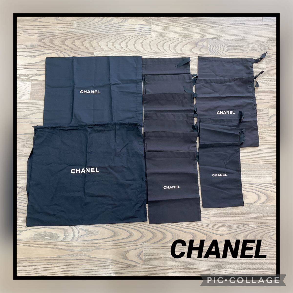 訳あり品含む CHANEL 保存袋 布袋 おまとめ シューズ用 巾着 シャネル