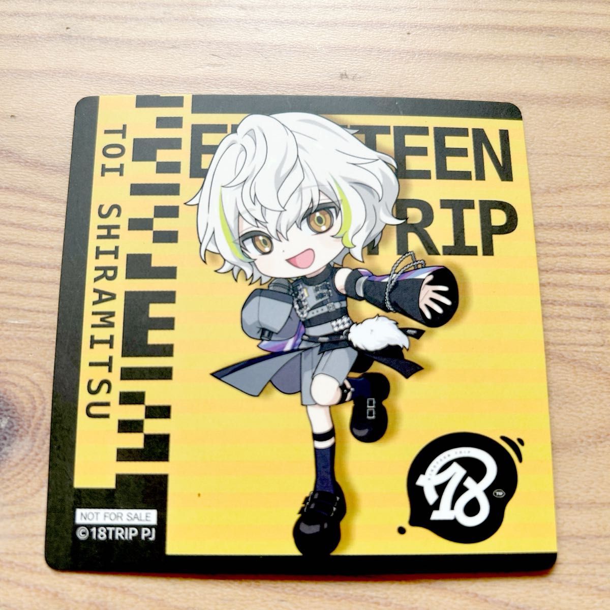 18TRIP エイトリ 白光糖衣 まねきねこコラボ コースター｜Yahoo!フリマ