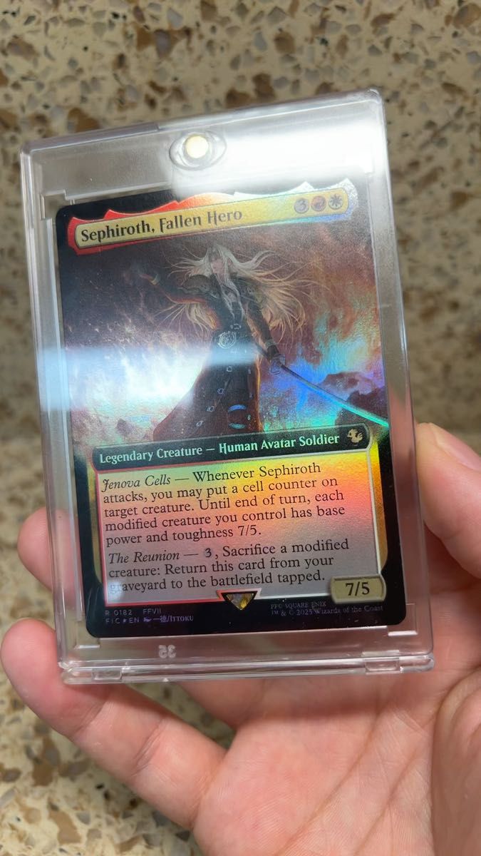 MTG SeeDの傭兵、スコール プロモカード FOIL FFコラボ 英語 SeeDの