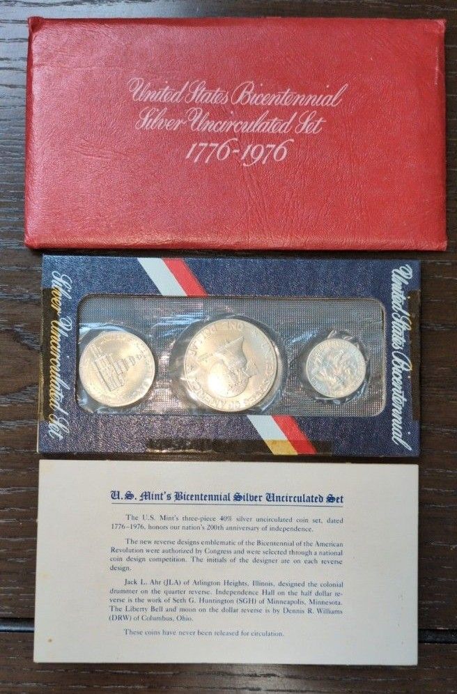 アメリカ建国200年記念銀貨 3枚セット｜Yahoo!フリマ（旧PayPay