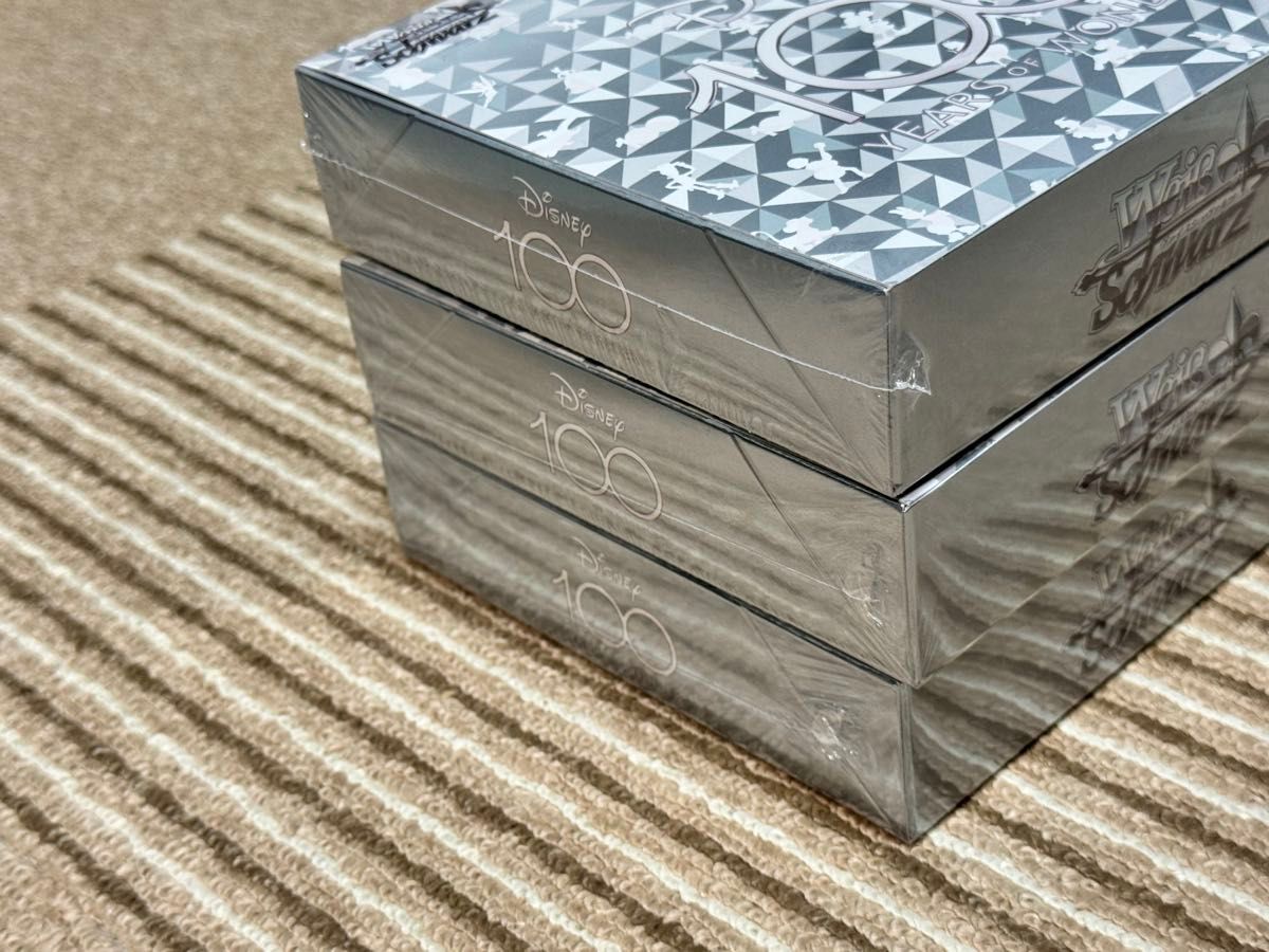 ヴァイスシュヴァルツ disney100 シュリンク付き 2BOX