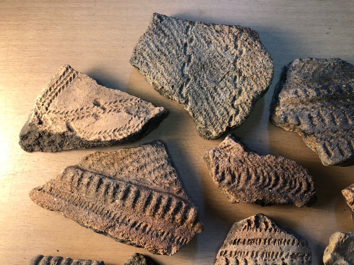 縄文土器の欠片 No.526」です。 縄文土器の欠片 NO 5」です｜Yahoo