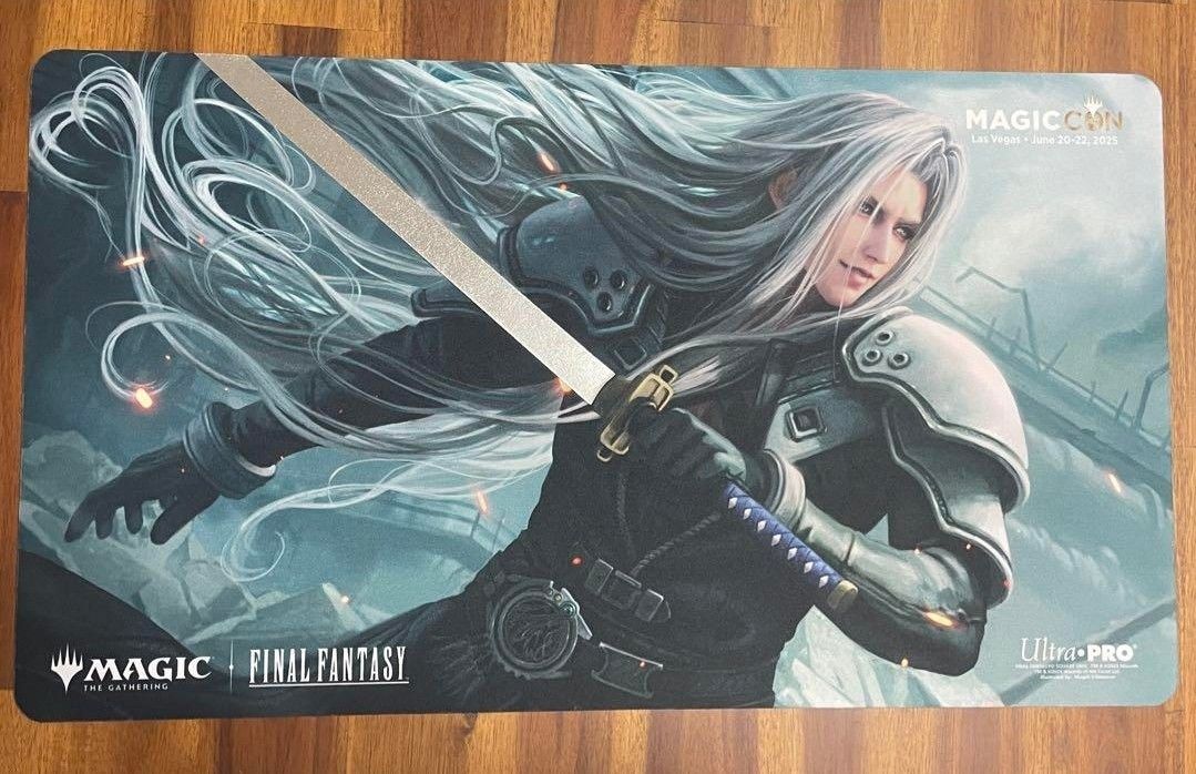 MTG FFコラボ エメトセルク 両面プレイマット 未開封 Ultra Pro