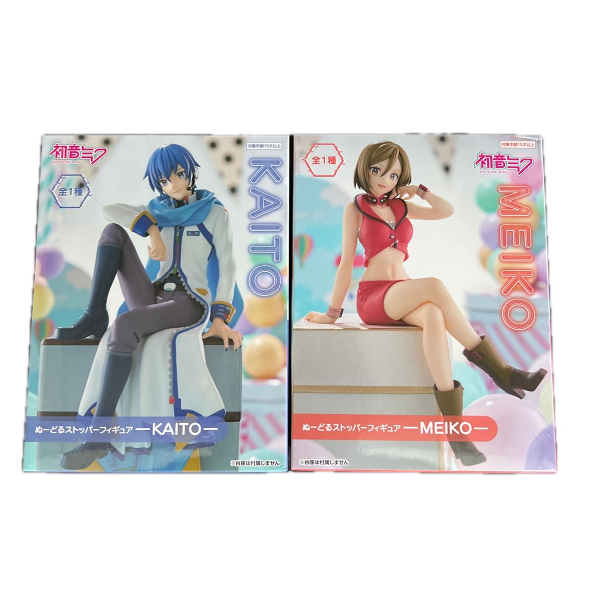 最安まとめ売り】初音ミクシリーズ KAITO ぬーどるストッパー 17個 最