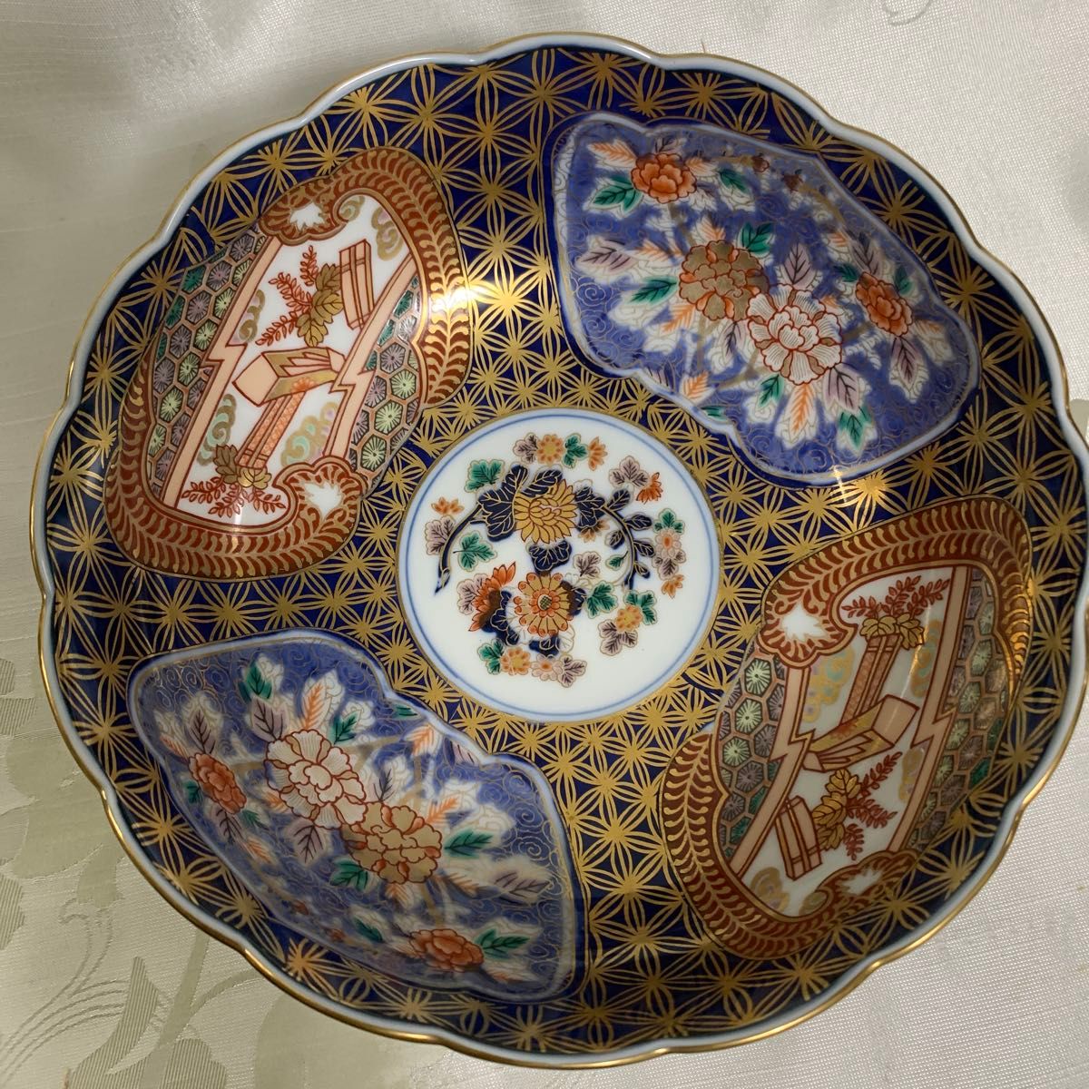 献上手古伊万里 丼 日肥其泉 昭和年製 有田焼 Amazon.co.jp: 献上手古