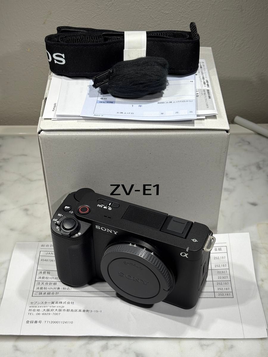 SONY ZV-E1 ボディ・美品・保証期間残あり｜Yahoo!フリマ（旧PayPay