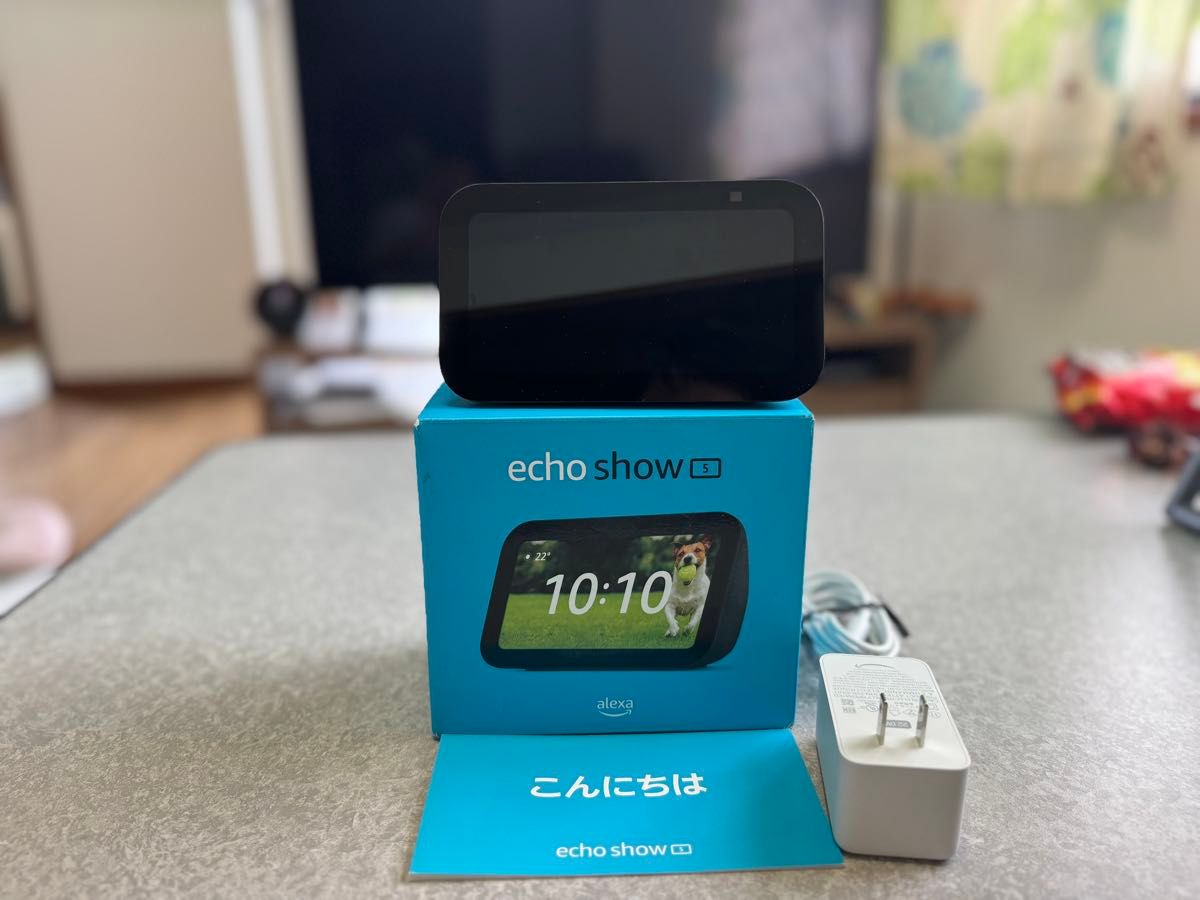 Amazon Echo Show 5 (第3世代) スマートディスプレイ チャコール