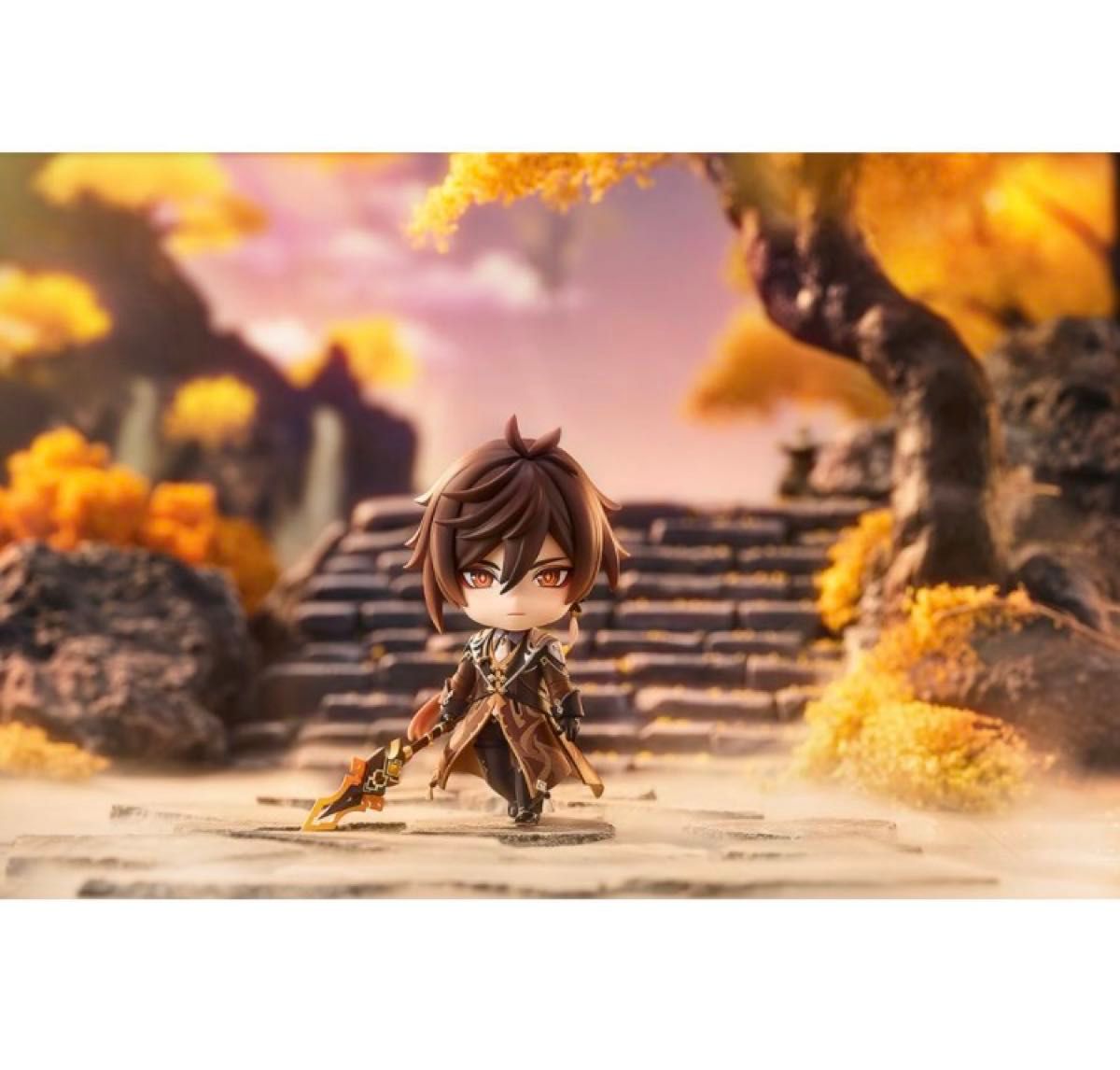 新品未開封 原神 公式 フィギュア ねんどろいど 鍾離｜Yahoo!フリマ