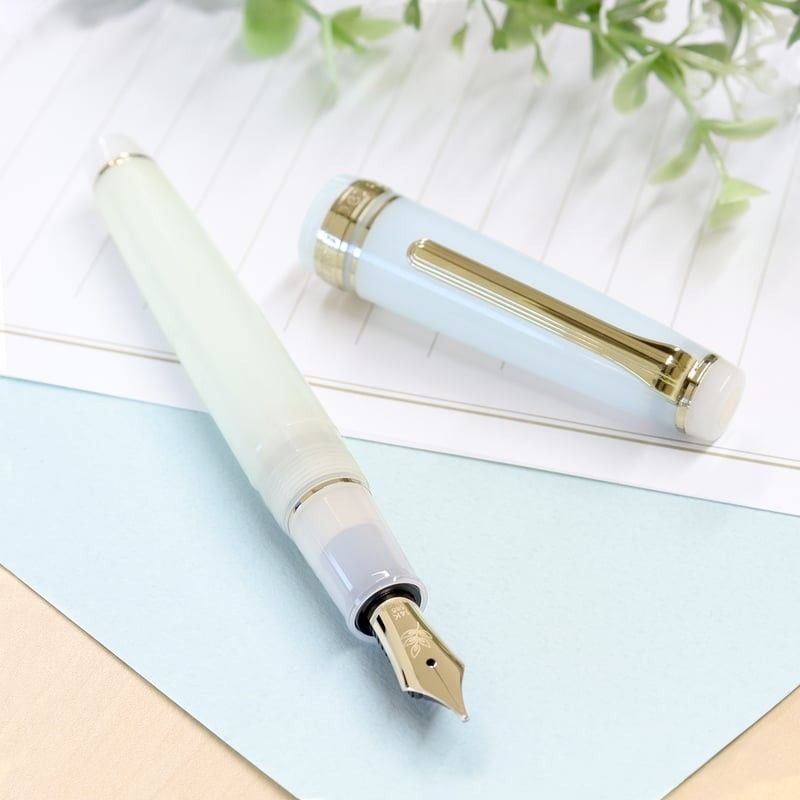 Nonble空シリーズ万年筆】プロギアスリム 通り雨 細字 新品 【美品