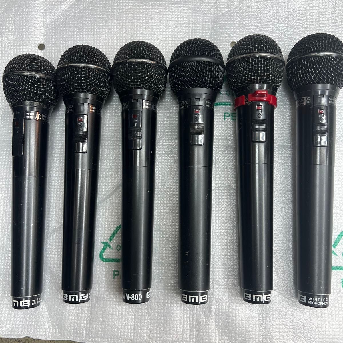 BMB ワイヤレスマイク WM-800 ジャンク品 33本です Yahoo!オークション