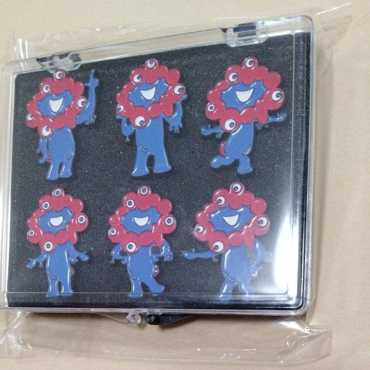 大阪関西万博 ミャクミャク ピンバッジ 6個セット 公式ライセンス商品