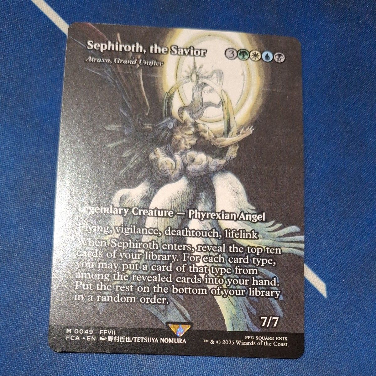 MTG 救済者、セフィロス / 偉大なる統一者、アトラクサ FOIL 英語