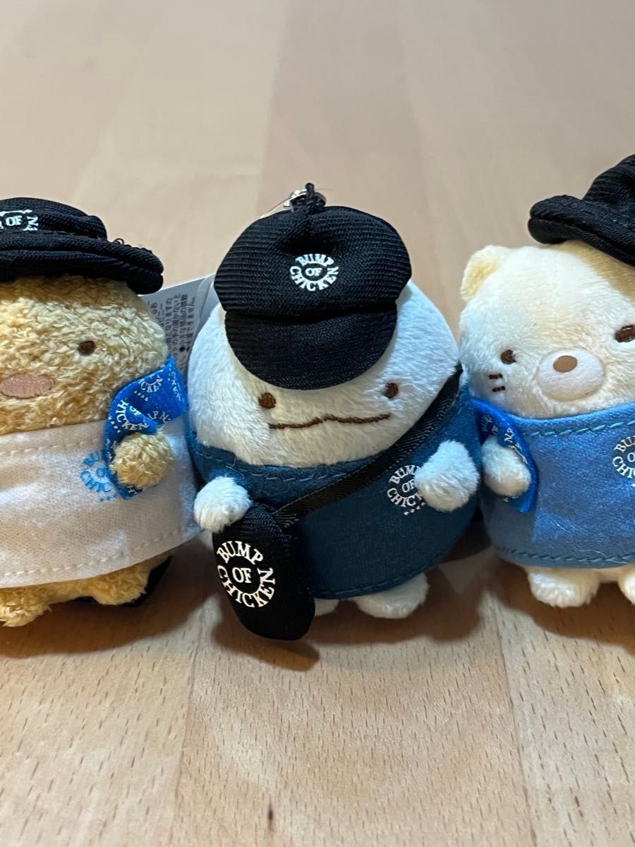 すみっコぐらし BUMP OF CHICKEN ぶらさげぬいぐるみ 6体セット ＋