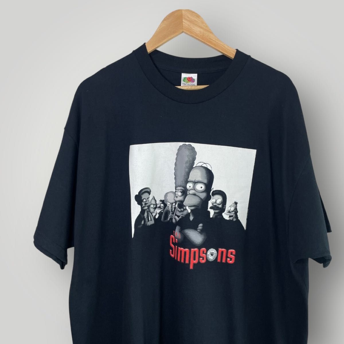 新品未使用 00s シンプソンズ×ソプラノズ パロディTシャツ Y2K 希少