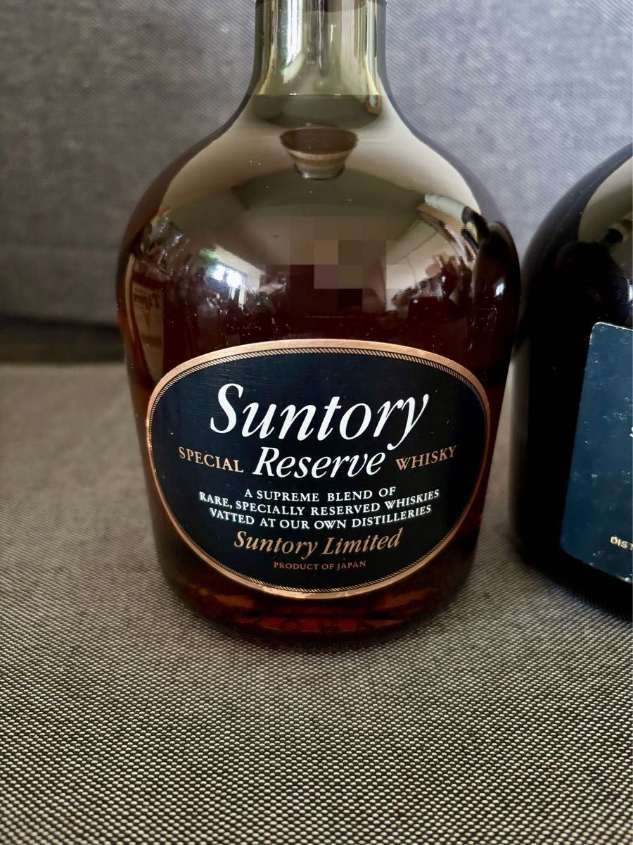 サントリー スペシャルリザーブ 3本セット 山崎表記 10年 クリアボトル