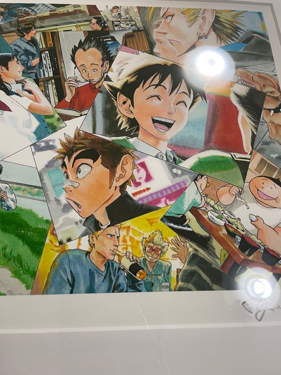 アイシールド21 複製原画 村田雄介 シリアルナンバー 直筆サイン