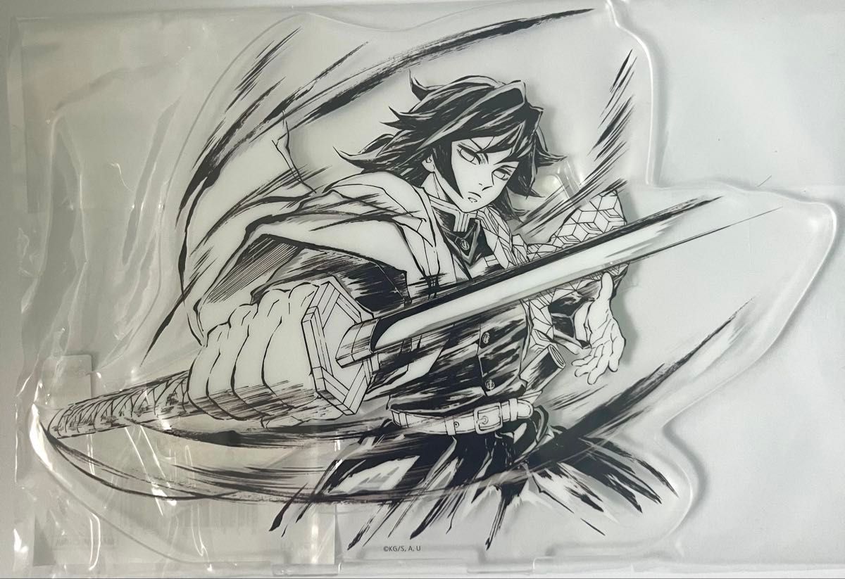 冨岡義勇 WEBSHOPくじ C105 B賞 デザインアクリル色紙 鬼滅の刃 C105 幕間