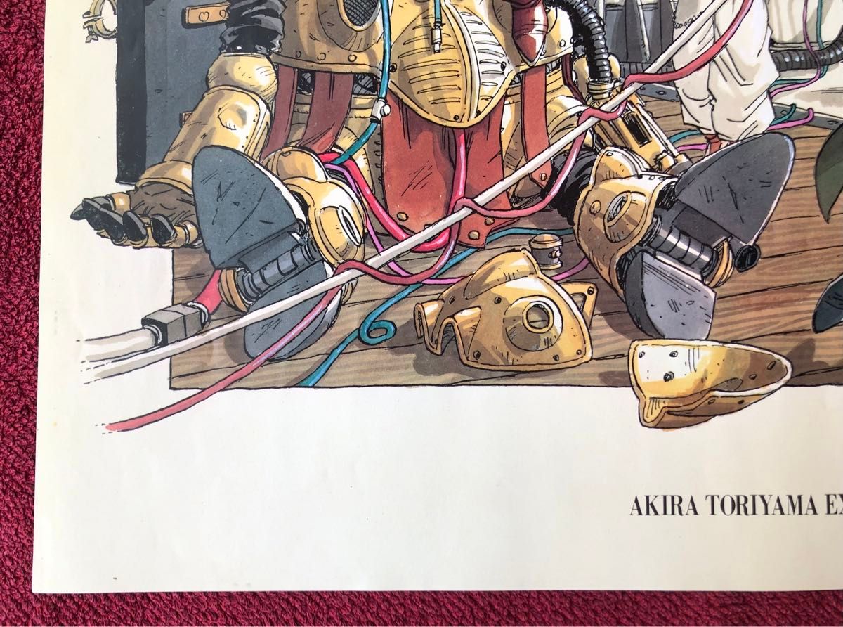 鳥山明世界展 複製原画 クロノトリガー B2ポスター 美品】鳥山明の世界