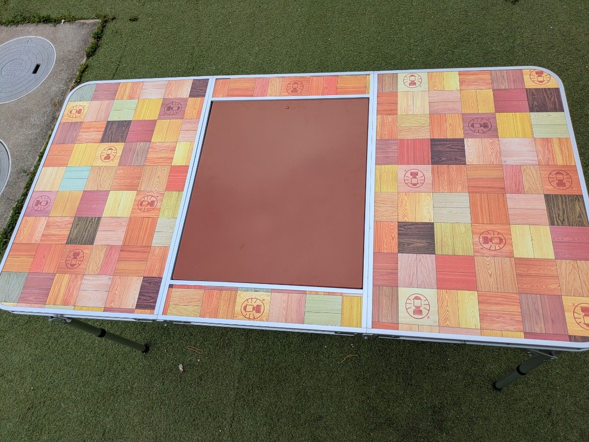 Coleman コールマン ナチュラルモザイク バーベキューテーブル130