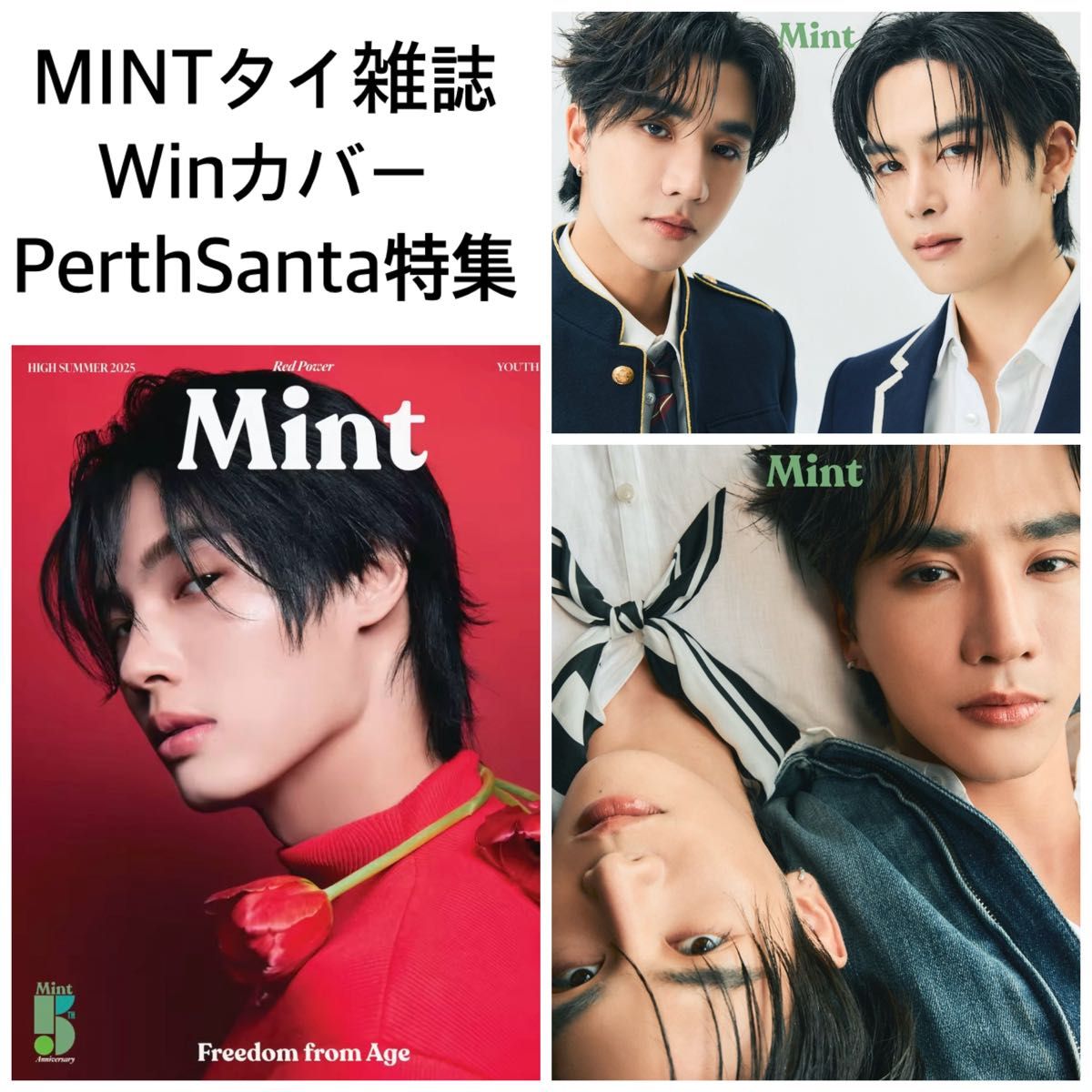 新品未読】Mint Magazineタイ雑誌最新号 Win PerthSsnta gmmtv｜Yahoo