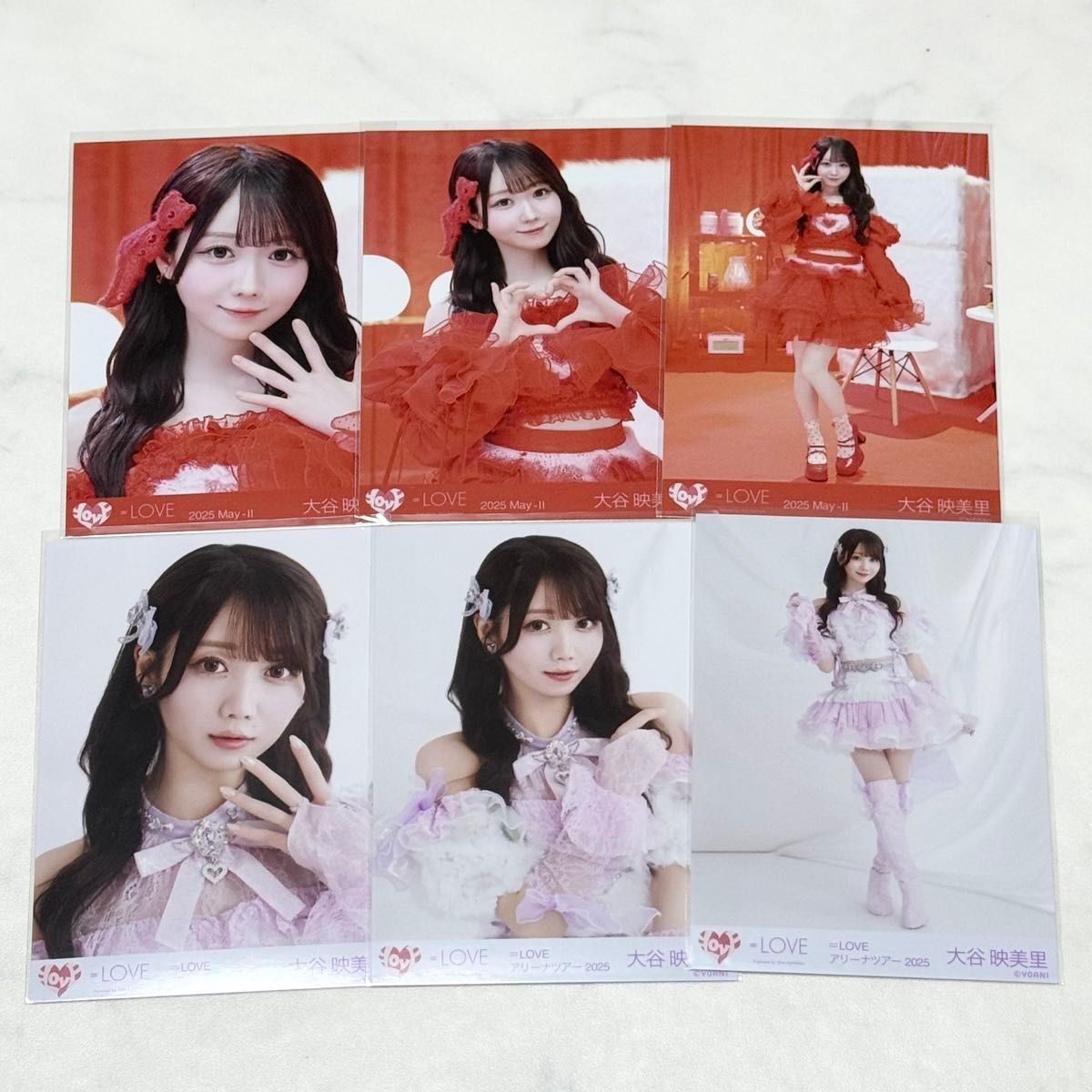 LOVE 大谷映美里 生写真 直筆 魔法少女 LOVE 大谷映美里 生写真 直筆