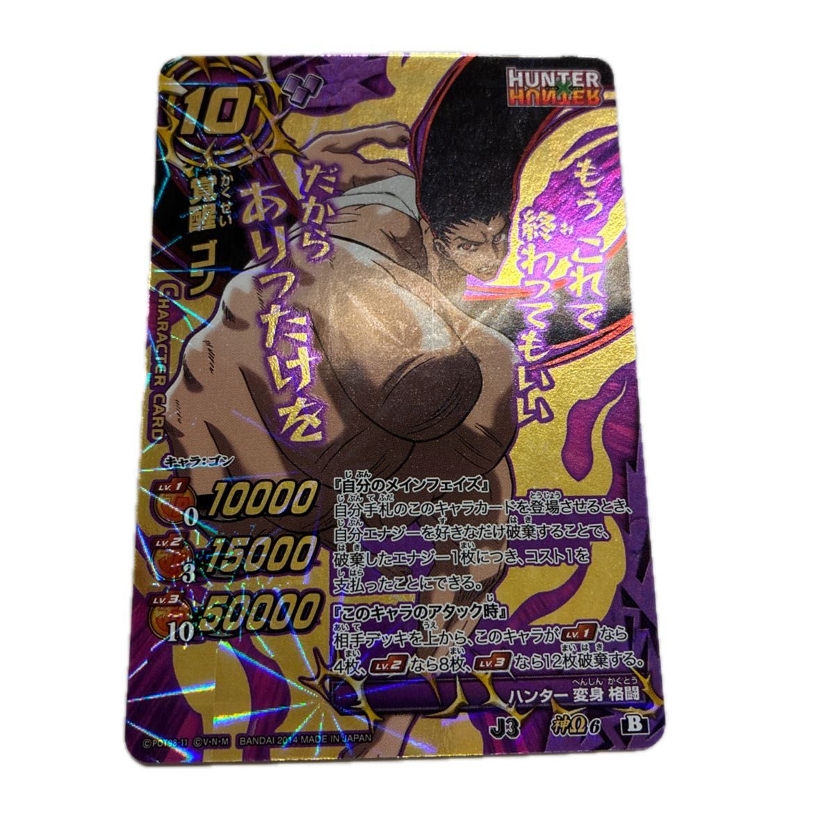 覚醒ゴン 神Ω アルカ・ゾルディック ミラバト 【公式通販】