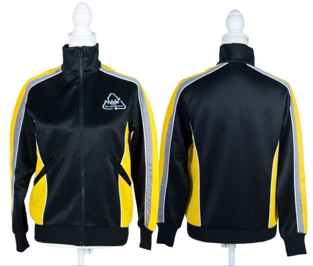 hide 60th ラインジャージ サイドカーブ Black hide 60th ライン