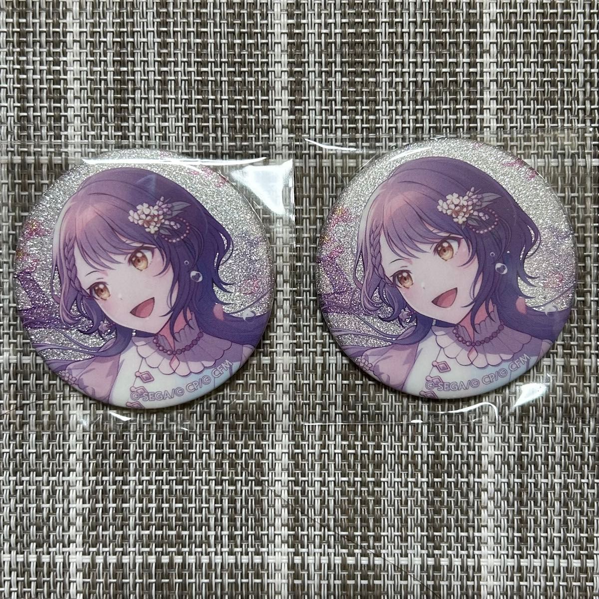 白石杏 グリ缶8B 35点セット 予約商品】グリッター缶バッジ