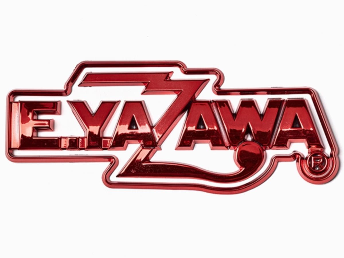 矢沢永吉 ♪矢沢永吉♪新品マルチクロス(ロゴ羽)レッド/ブラック 3D