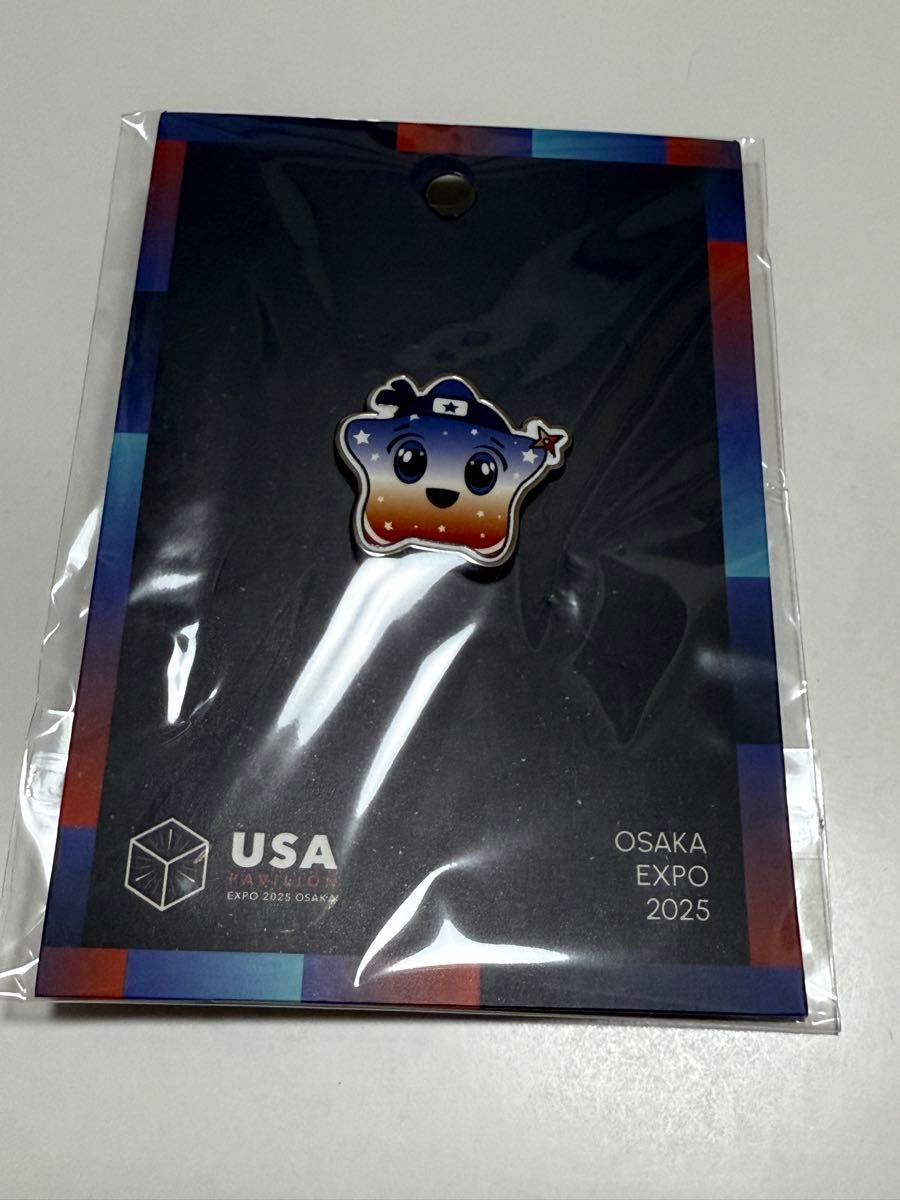 大阪万博 EXPO2025 アメリカパビリオン ピンバッジ 関西万博 USA