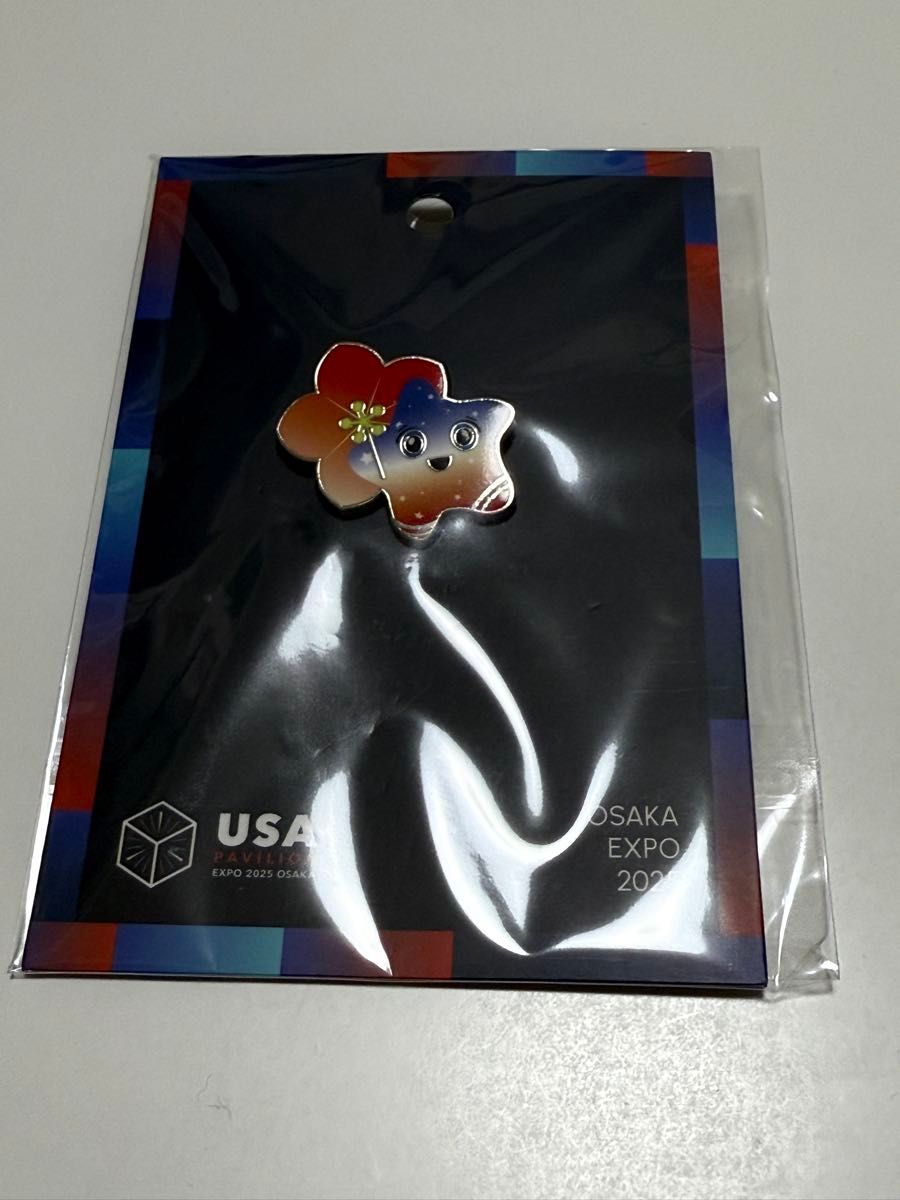 大阪万博 EXPO2025 アメリカパビリオン ピンバッジ 関西万博 USA