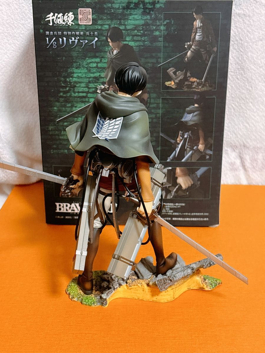 千値練 進撃の巨人 1／8スケールフィギュア リヴァイ｜Yahoo!フリマ