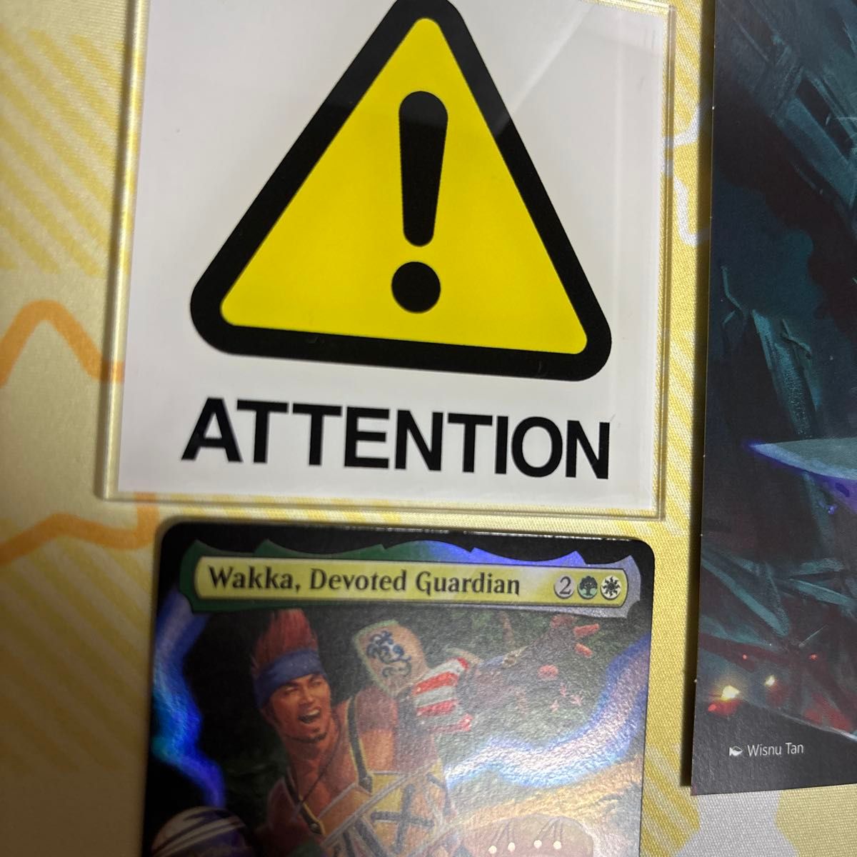 MTG マジックザギャザリング 英語 敬虔なガード ワッカ/Wakka Devoted