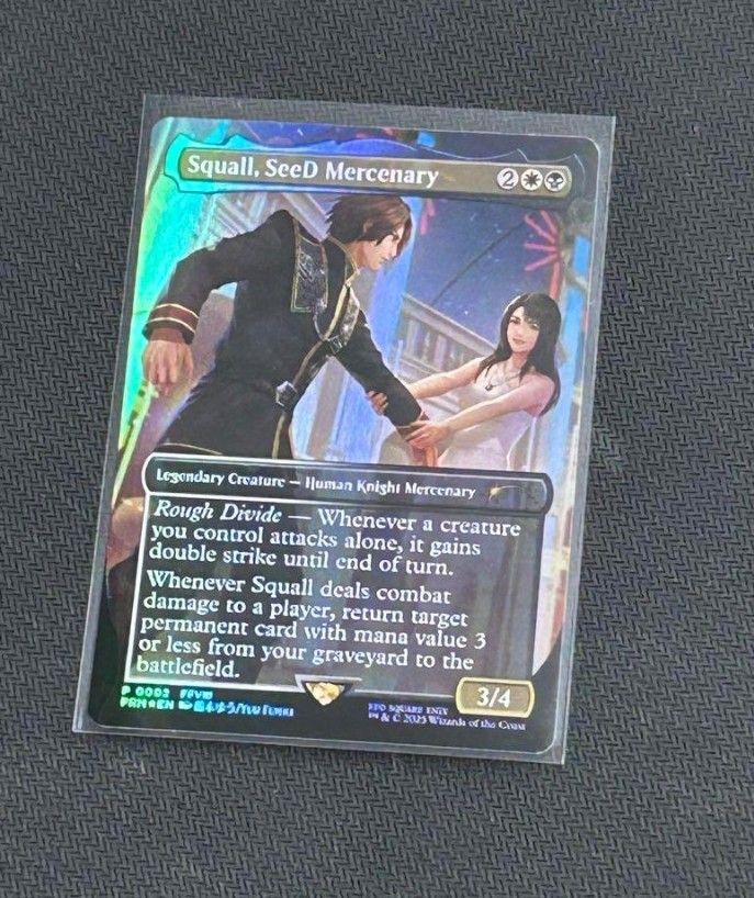 MTG SeeDの傭兵、スコール ショーダウンプロモ Foil Squall, SeeD