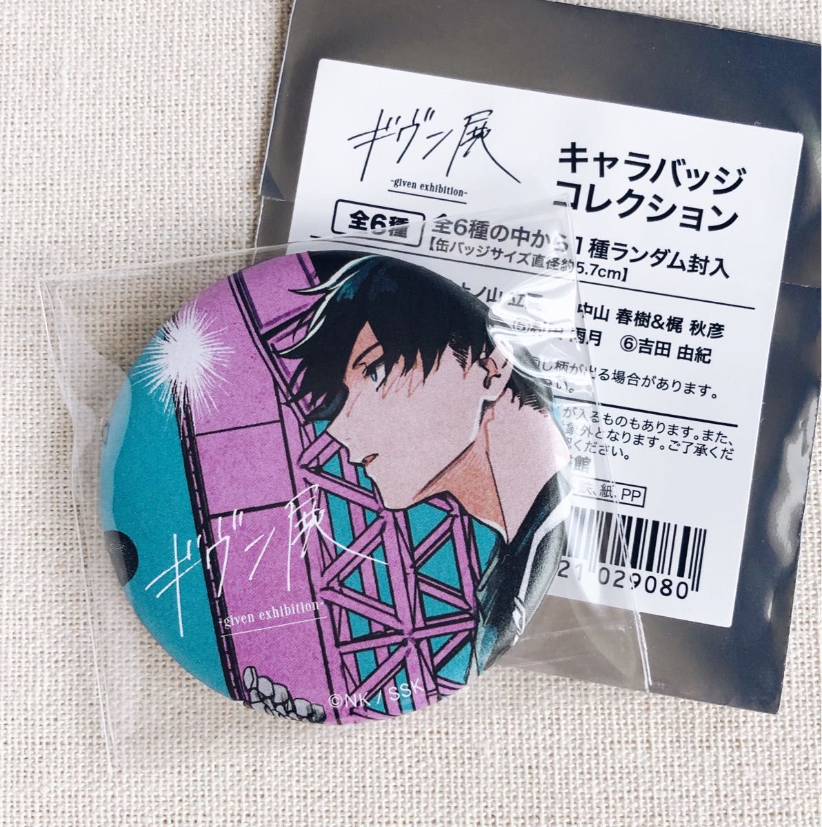 ギヴン CODA:NextVerse シリーズ 缶バッジD コレクション 立夏 ギヴン