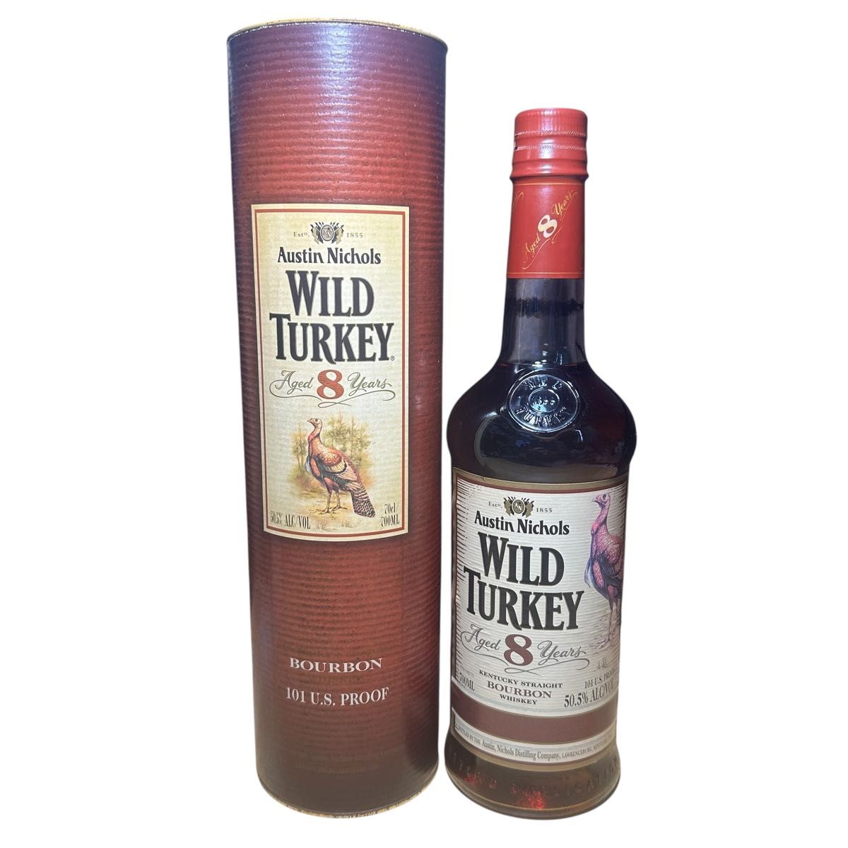 Austin Nichols WILD TURKEY 8年101プルーフ旧ボトル