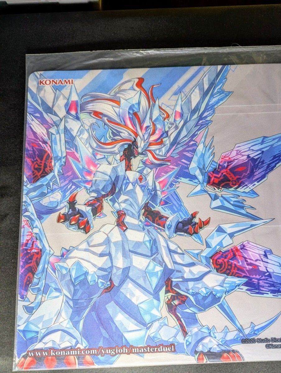 遊戯王 氷剣竜ミラジェイド マスターデュエル 公式 プレイマット
