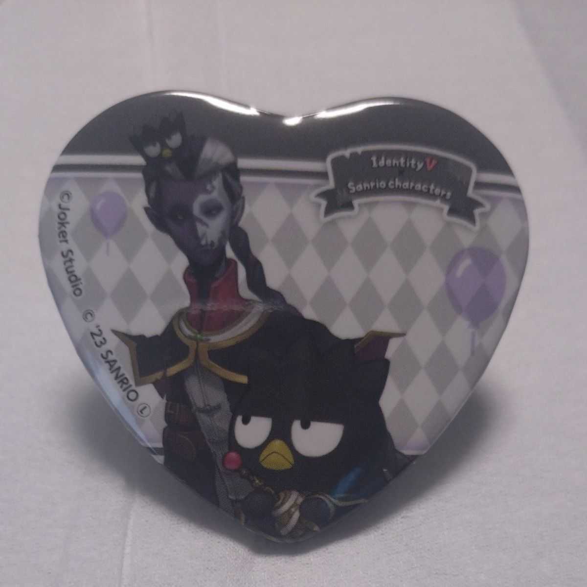 第五人格.IdentityV.白黒無常.ハーバリウム缶バッジ.謝必安.范無咎 第