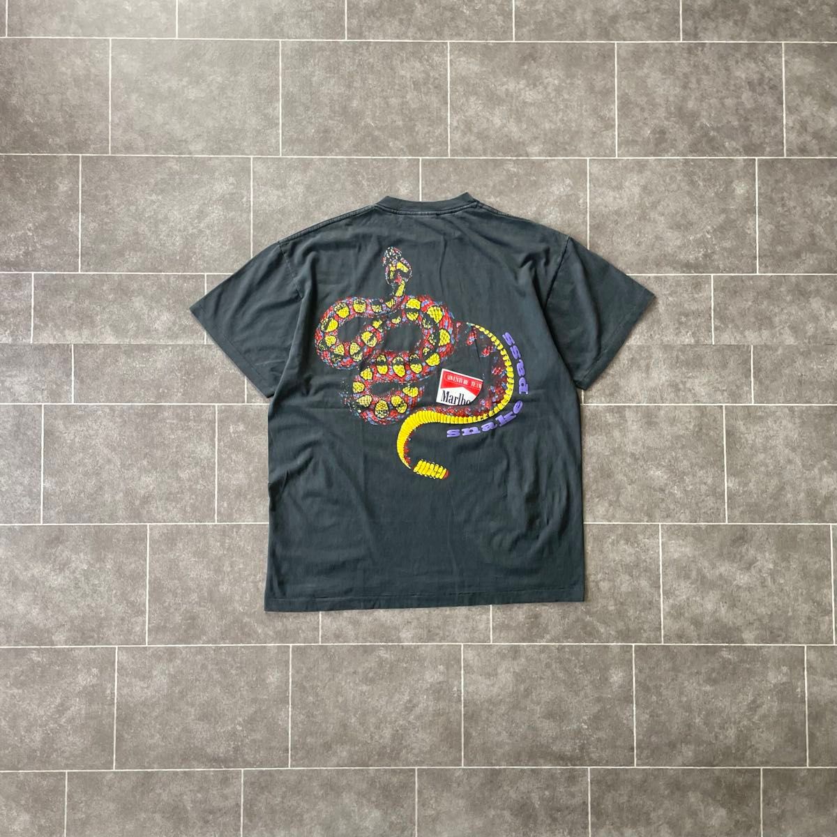 Marlboro マルボロ スネーク パス snake pass S/S ポケットTシャツ
