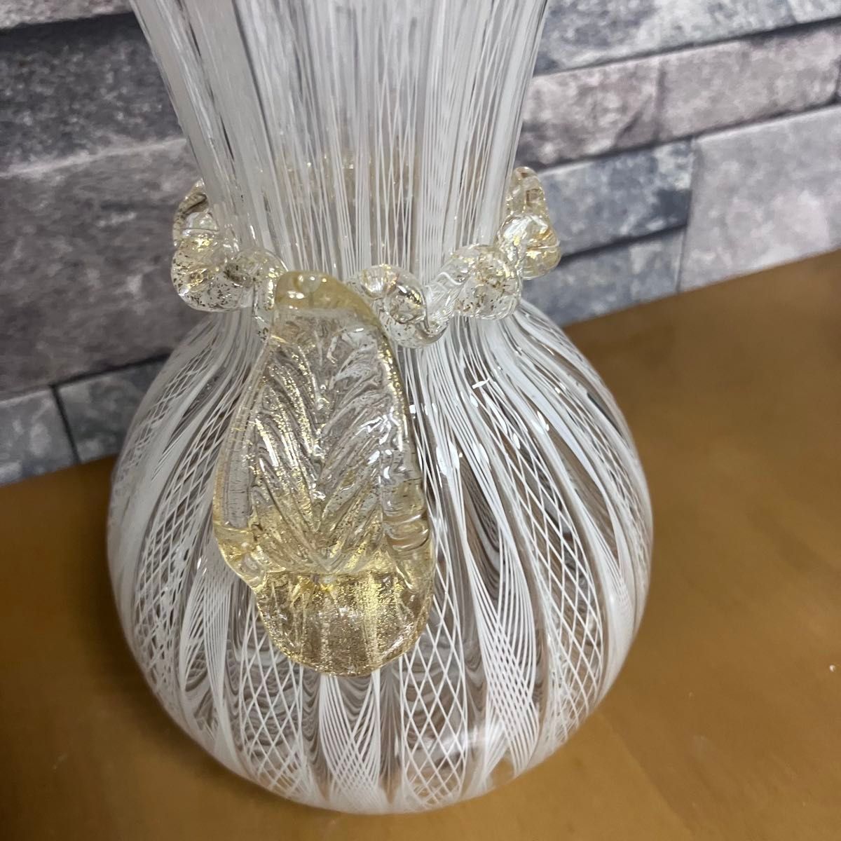 ベネチアングラス murano ムラーノ ガラス 硝子細工 花瓶 フラワー