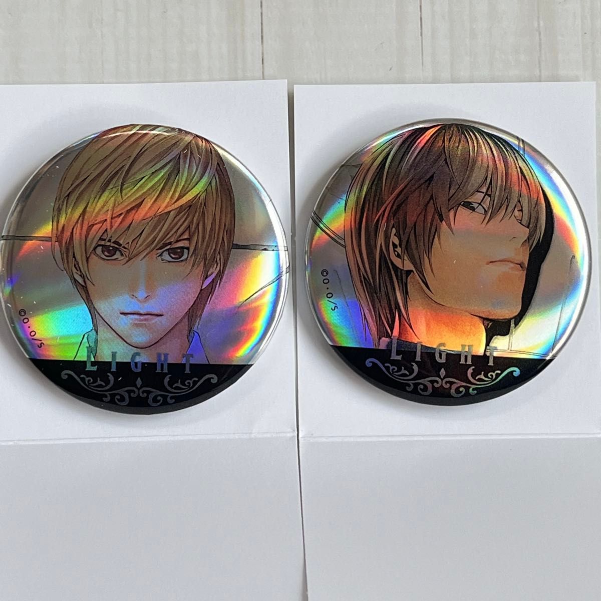 割引 L デスノート展 缶バッジ 推しキャラバッジ L デスノート展 缶