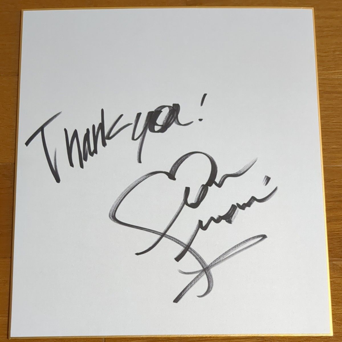 乃木坂46 梅澤美波さんのサイン色紙｜Yahoo!フリマ（旧PayPayフリマ）