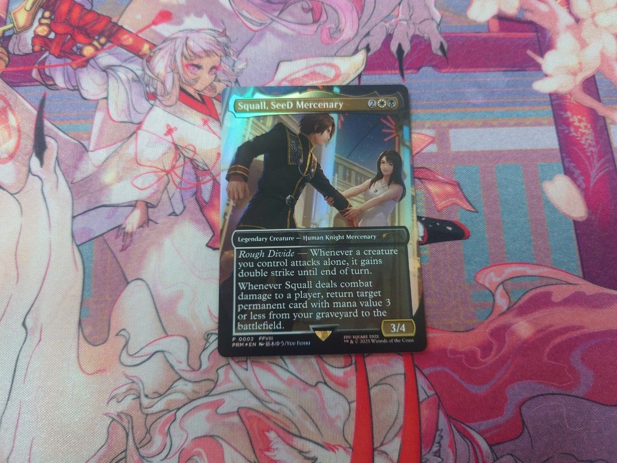 ff mtg プロモ】シードの傭兵スコール、アルテマ ff mtg プロモ