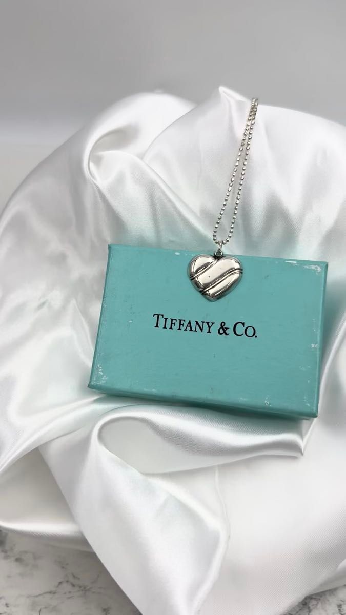 ティファニー 空き箱 ネックレスケース ジュエリーボックス