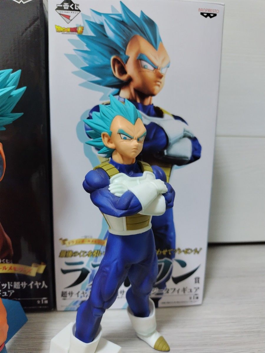 ドラゴンボール一番くじメモリーズ 孫悟空 ベジータ フィギュアセット